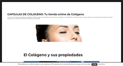 Desktop Screenshot of colagenoencapsulas.com