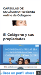 Mobile Screenshot of colagenoencapsulas.com